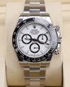 Rolex Daytona Panda White Dial Oyster 126500LN Factory Stickers August 2026