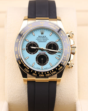Rolex Daytona Tiffany/Turquoise Blue Dial Oysterflex 126518LN