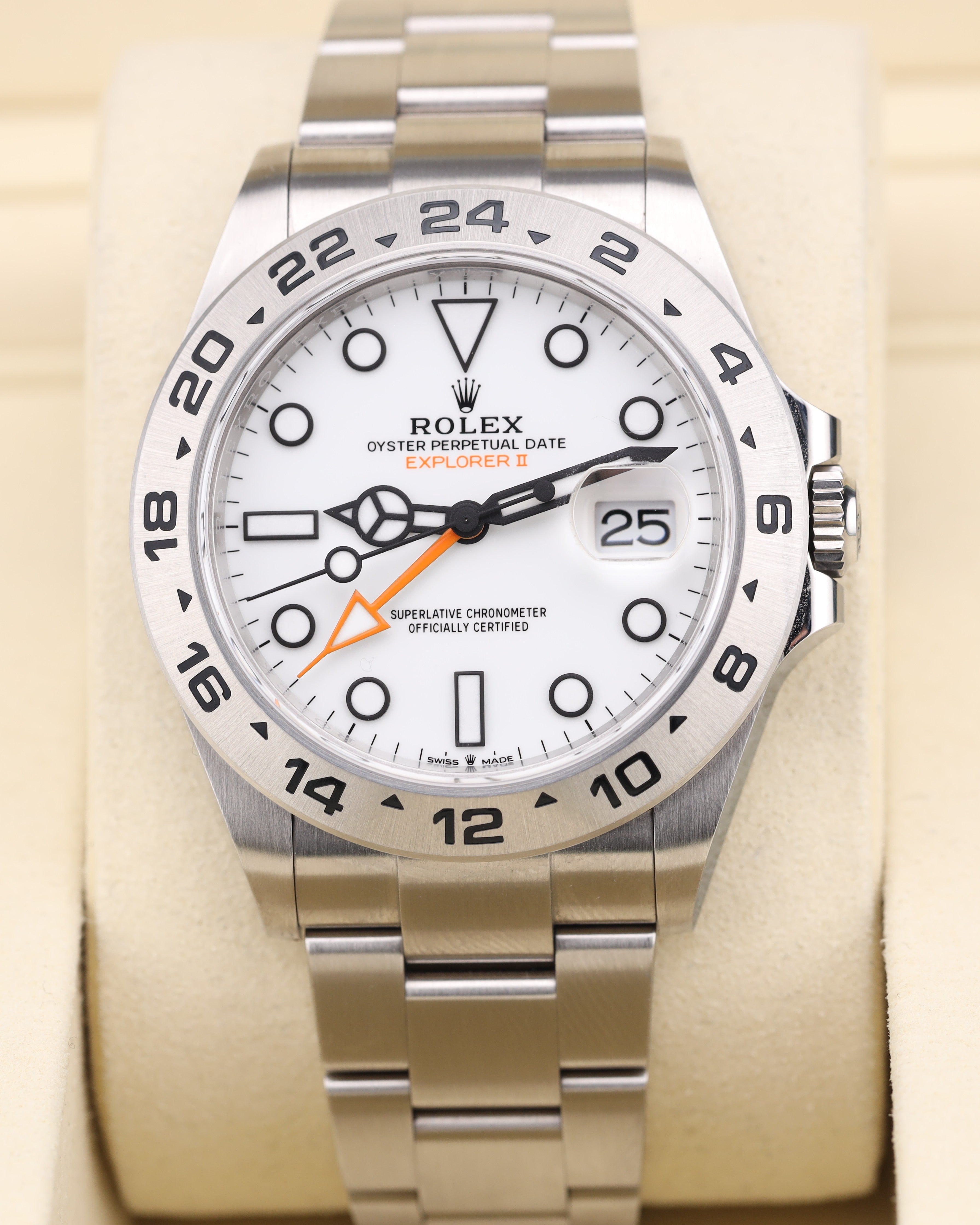 Rolex Explorer II White Dial Polar 226570 – MVP Jewelers Miami