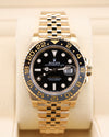 Rolex GMT-Master II Black Dial 18K Gold Jubilee 126718GRNR