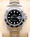 Rolex GMT-Master II Black Dial Green Arrow 116710LN