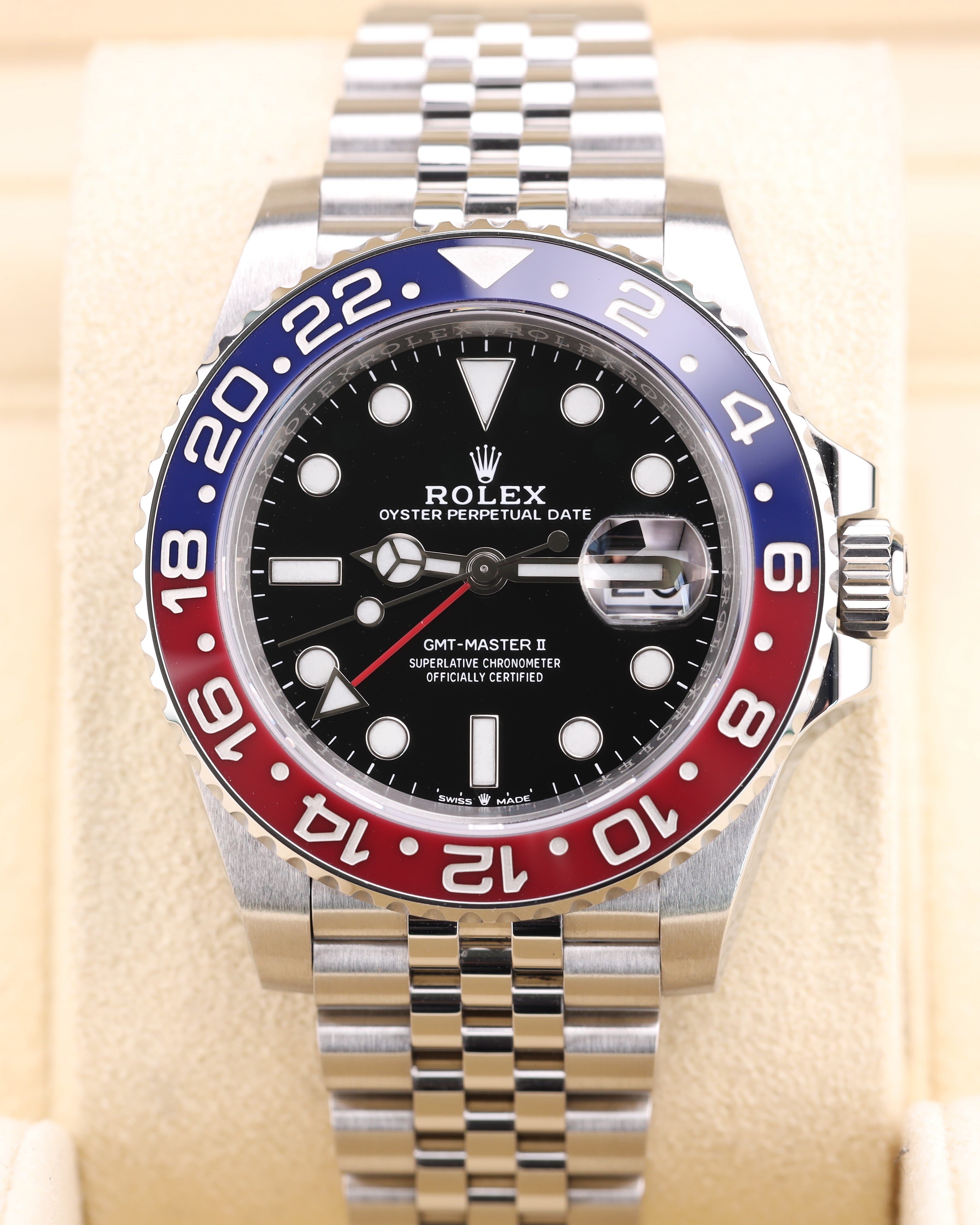 Rolex GMT-Master II Pepsi Jubilee 126710BLRO 2021 Full Set