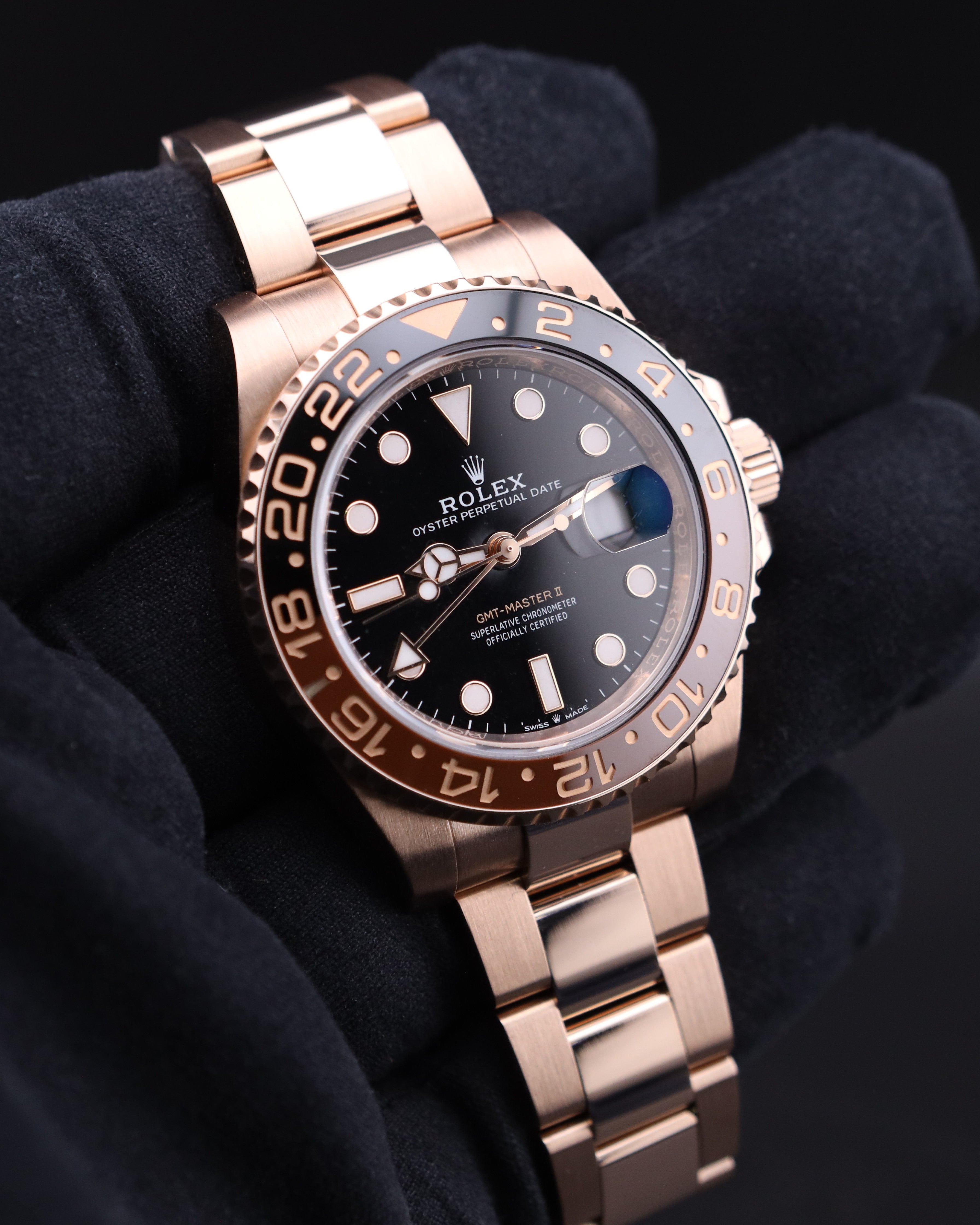 Watch Gmt 126715 Rolex Everose Gold Gmt Rolex GMT-Master II