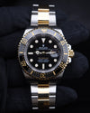 Rolex Sea-Dweller Black Dial Two Tone Gold 126603