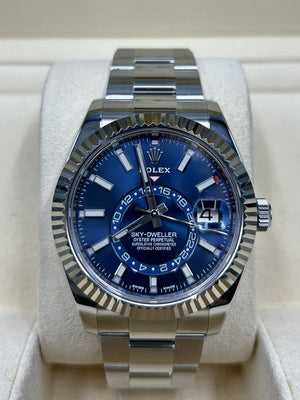 Rolex Sky-Dweller Blue Dial 326934 Oyster Bracelet