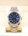 Rolex Sky-Dweller Blue Dial on Oyster 326934 
