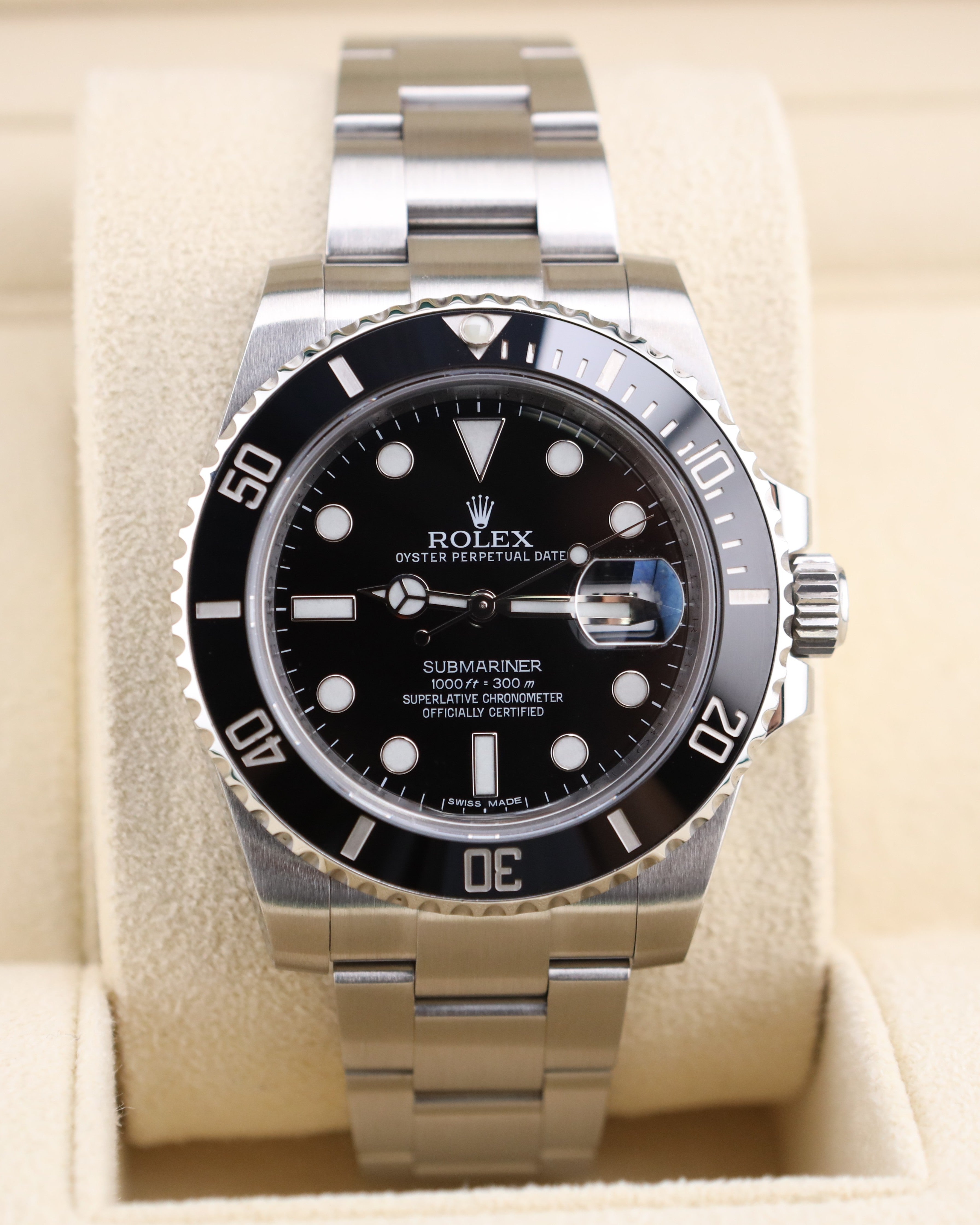 Rolex Submariner Date 40 Black Dial 116610LN