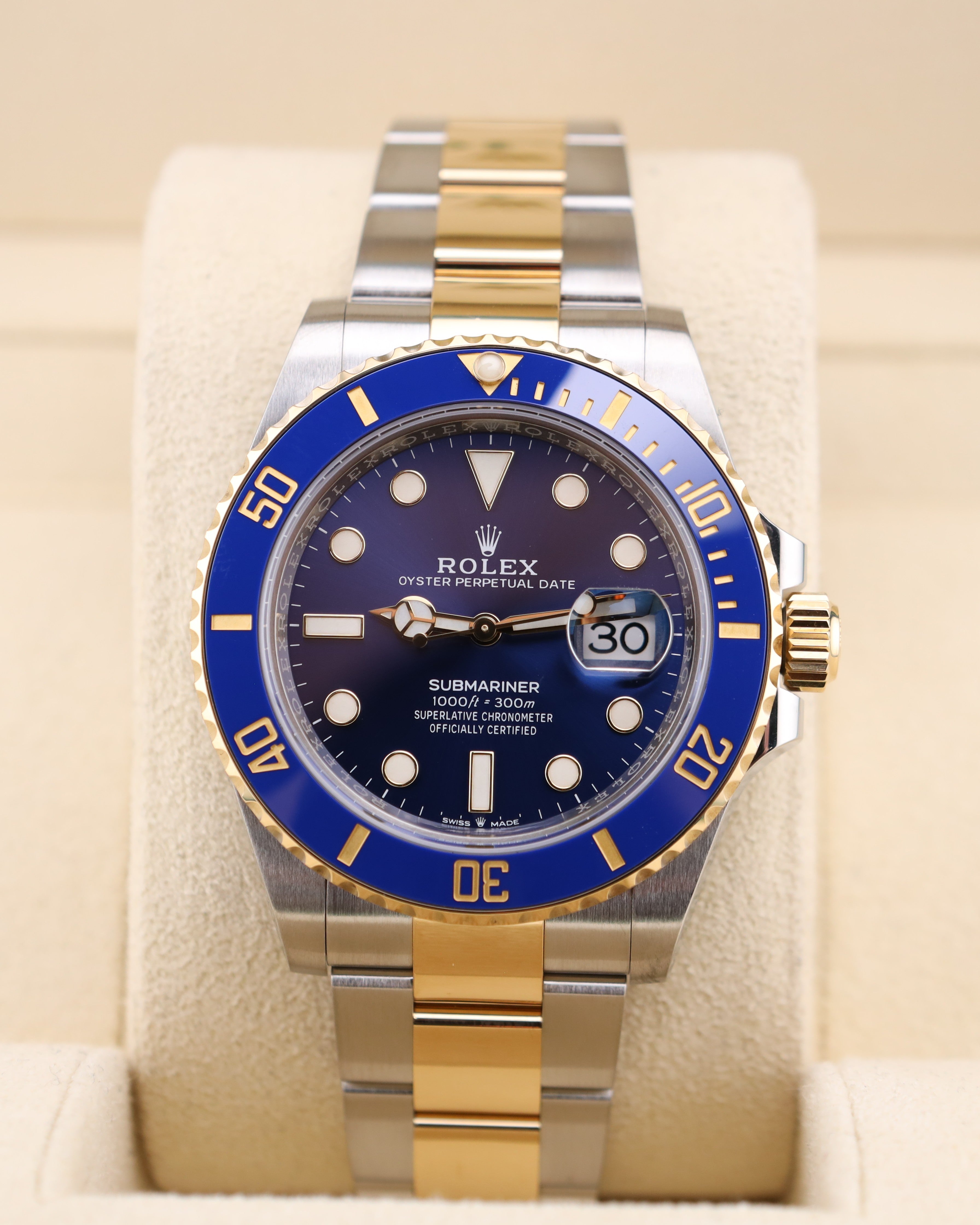 Rolex Submariner Date 41 Bluesy 126613LB – MVP Jewelers Miami