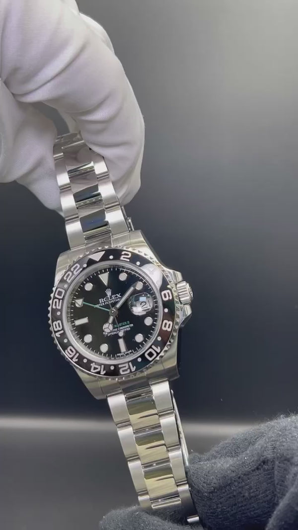 Rolex GMT-Master II Black Dial 116710LN